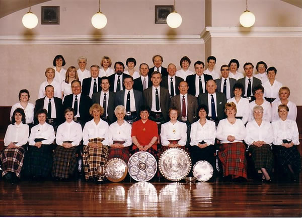 The Glasgow Islay Gaelic Choir, taken in 1998